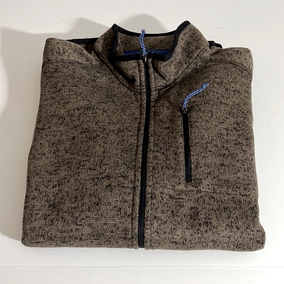 RUFF HEWN || Men’s Adventure Tech Zip-Up Fleece Sweatshirt/Jacket - Picture 2 of 10